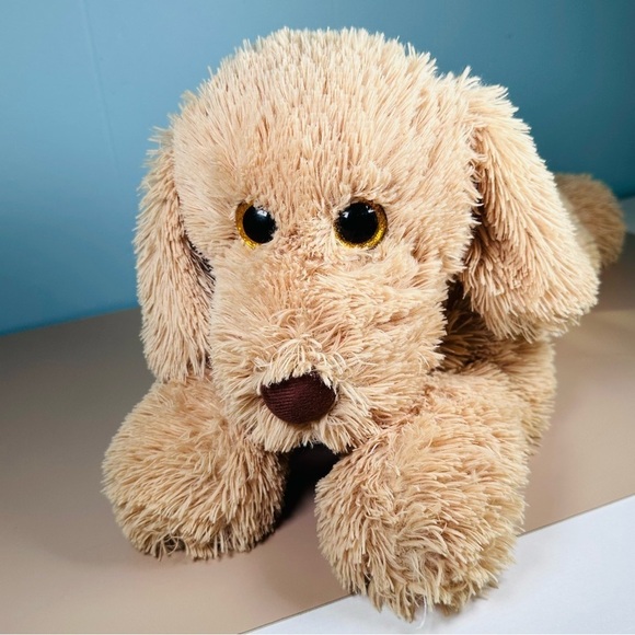 Walmart Gold Yellow Labrador Puppy Dog 18” Floppy Lovey Plush Stuffed Animal - Picture 2 of 8